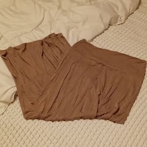 Tan Maxi Skirt